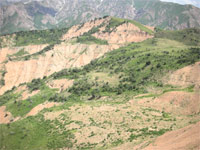 горы Чимган в Узбекистане
