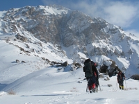 Зимний отдых в горах Узбекистана